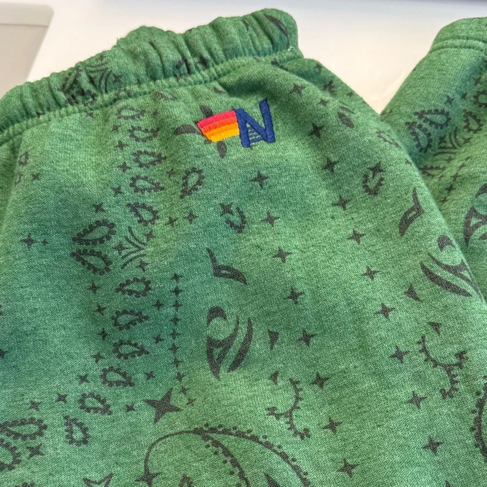 Aviator Nation Ladies Bandana Palm Sweatpants Like New I brought wrong size - Picture 3 of 9